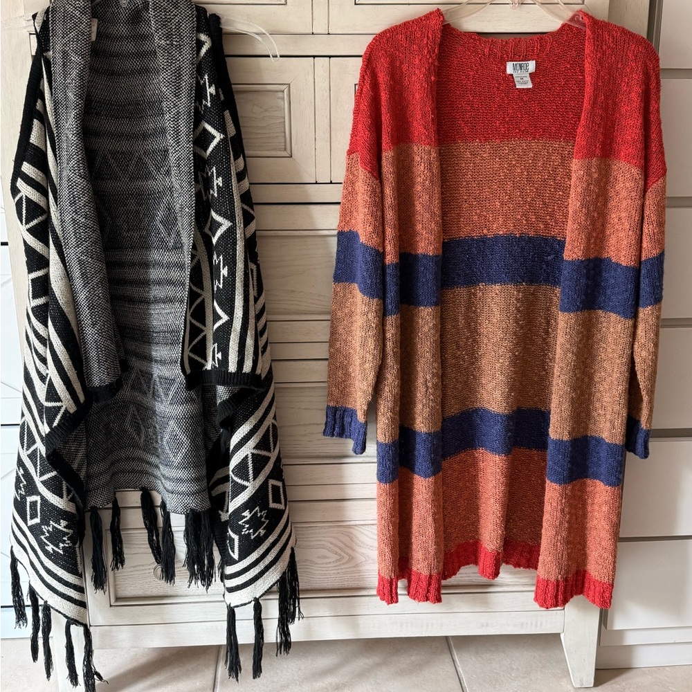 WINTER SALES !!! BUNDLE OF 2 Cardigans Multicolors  Sweaters